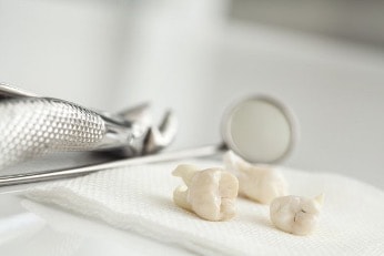 Dentist treating patient in Branford CT